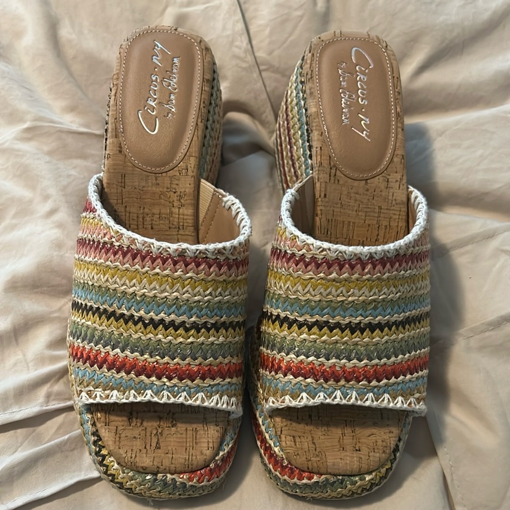 Circus by Sam Edelman Cork Wedge Sandals - Picture 11 of 11